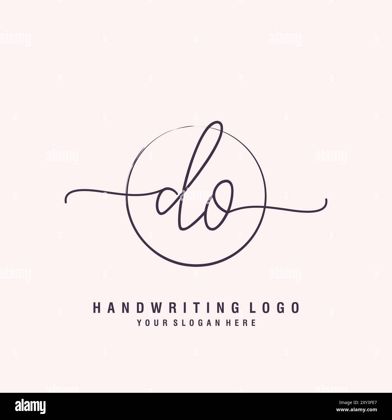 Do minimal logo Stock Vector Images - Alamy