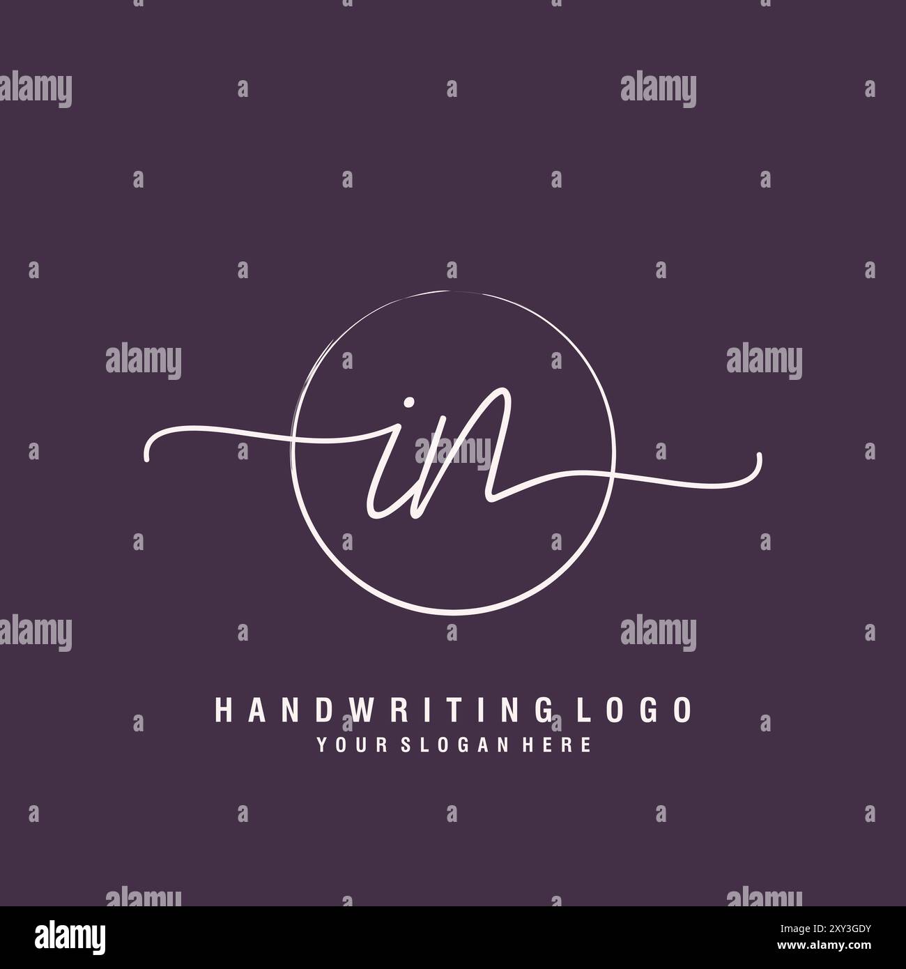 Letter in isolated vintage Stock Vector Images - Alamy