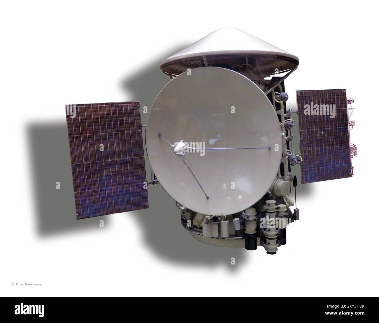 Illustration of the Mars 3 spacecraft. Mars 3 was a Soviet unmanned ...