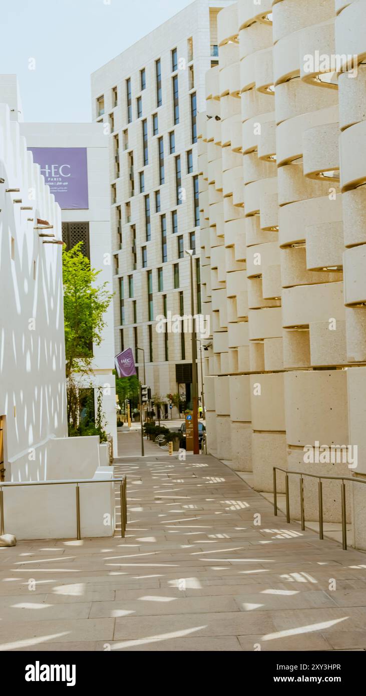 Building Architecture of Msheireb Downtown Doha Qatar. High quality ...