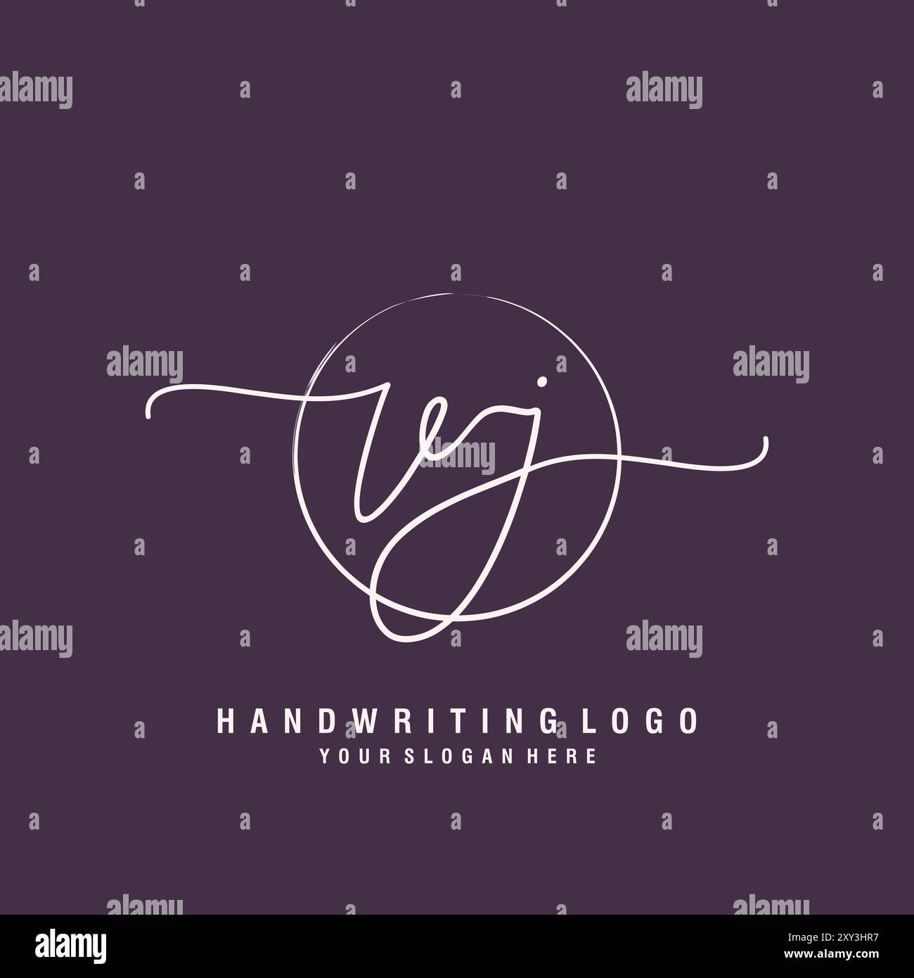 Creative vj Stock Vector Images - Alamy