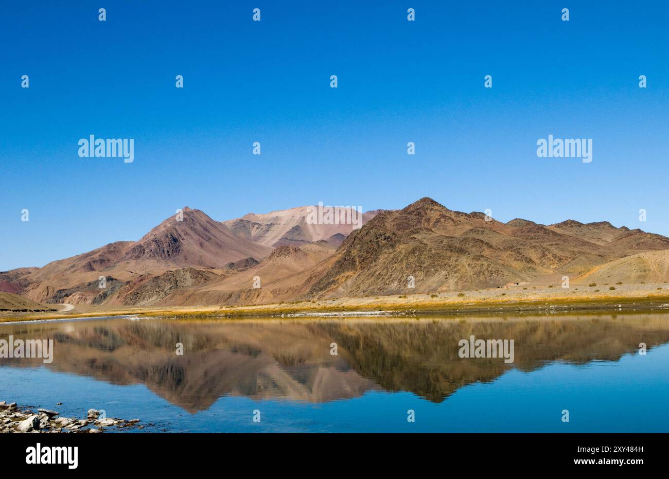 Beautiful landscapes in the Altai region in western Mongolia Stock ...