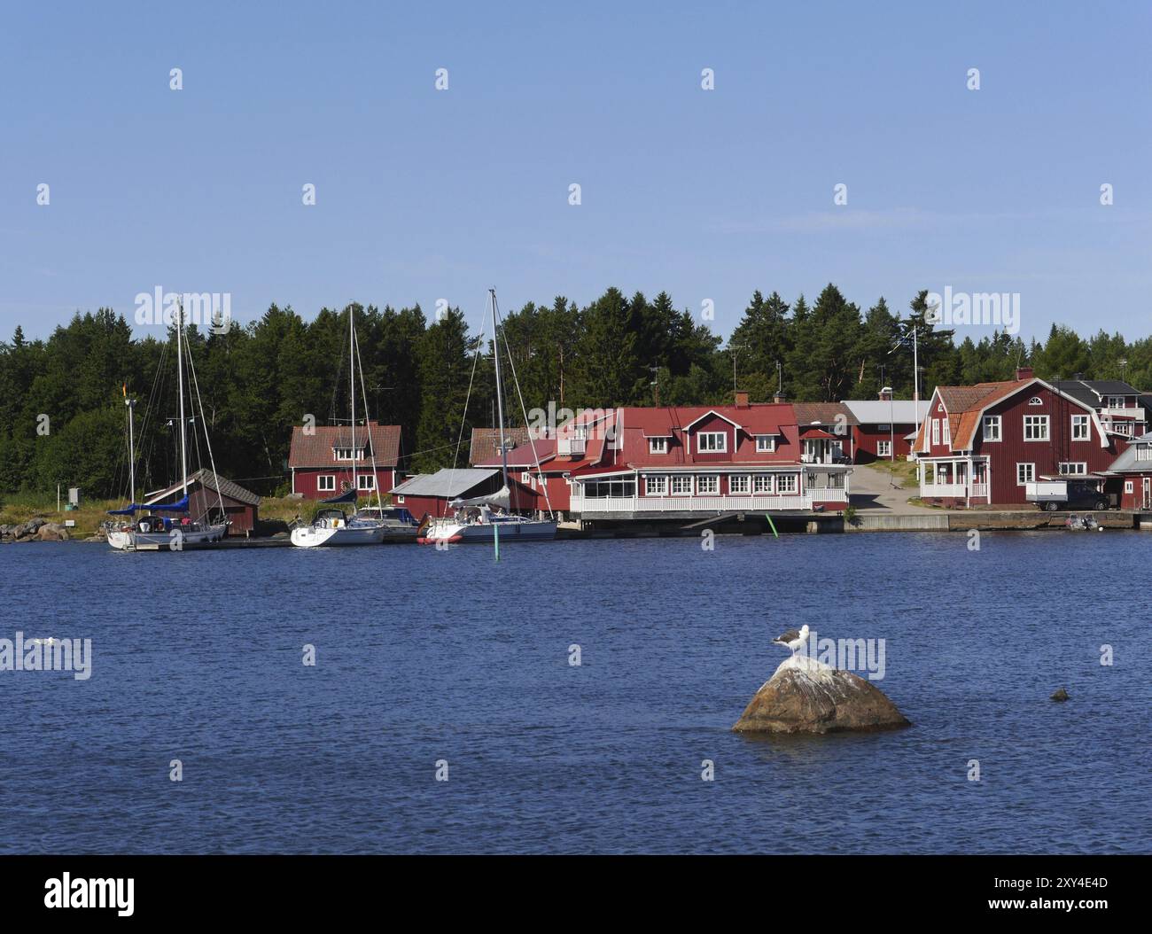Log cabin village open air hi-res stock photography and images - Alamy