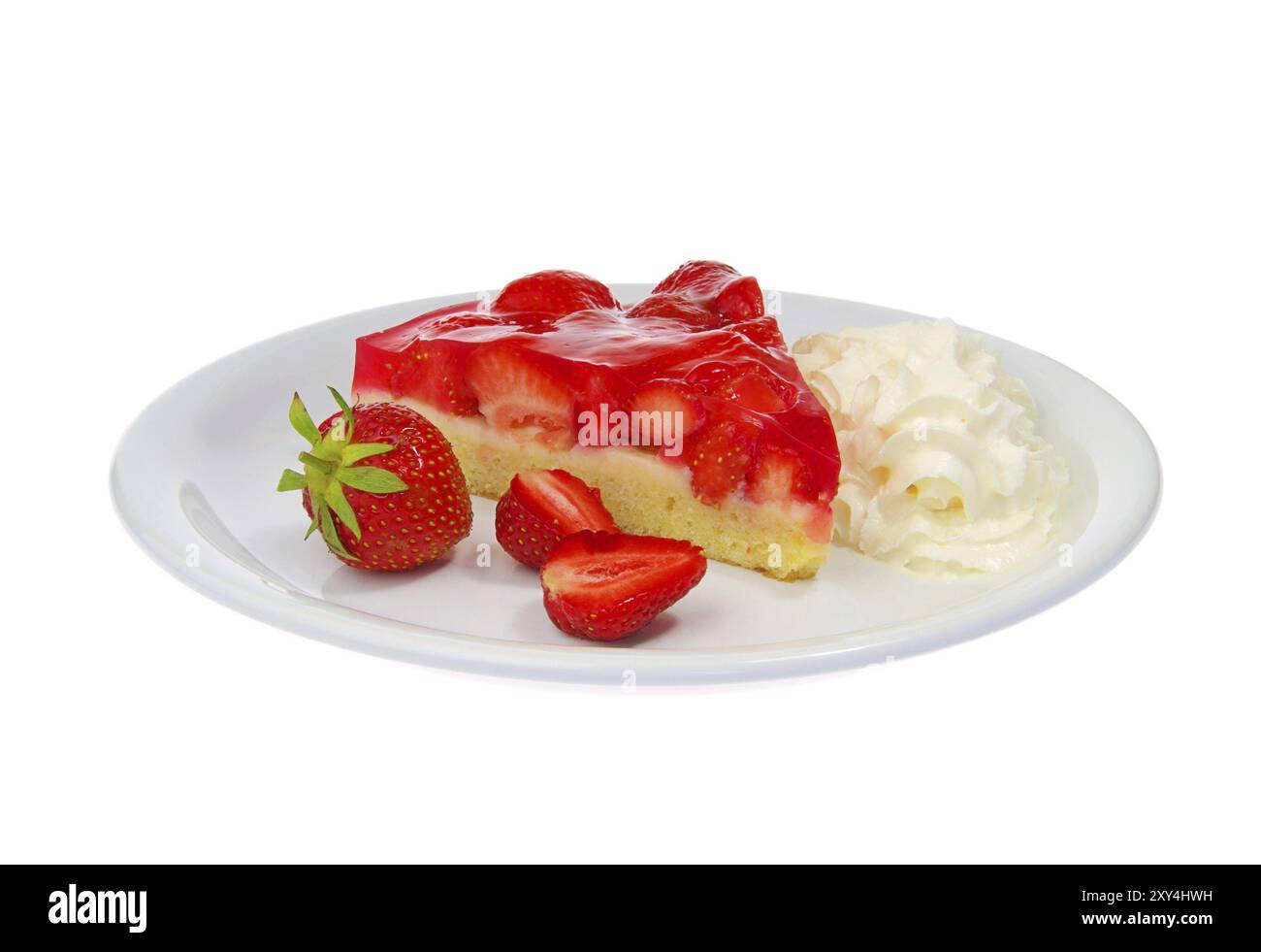 Strawberry cake, strawberry cake 05 Stock Photo - Alamy