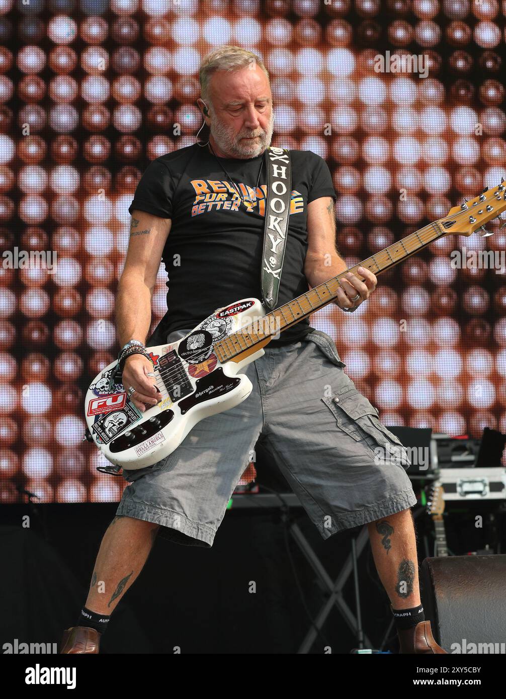 HenleyonThames, United Kingdom. 18th Aug, 2024. Peter Hook & The