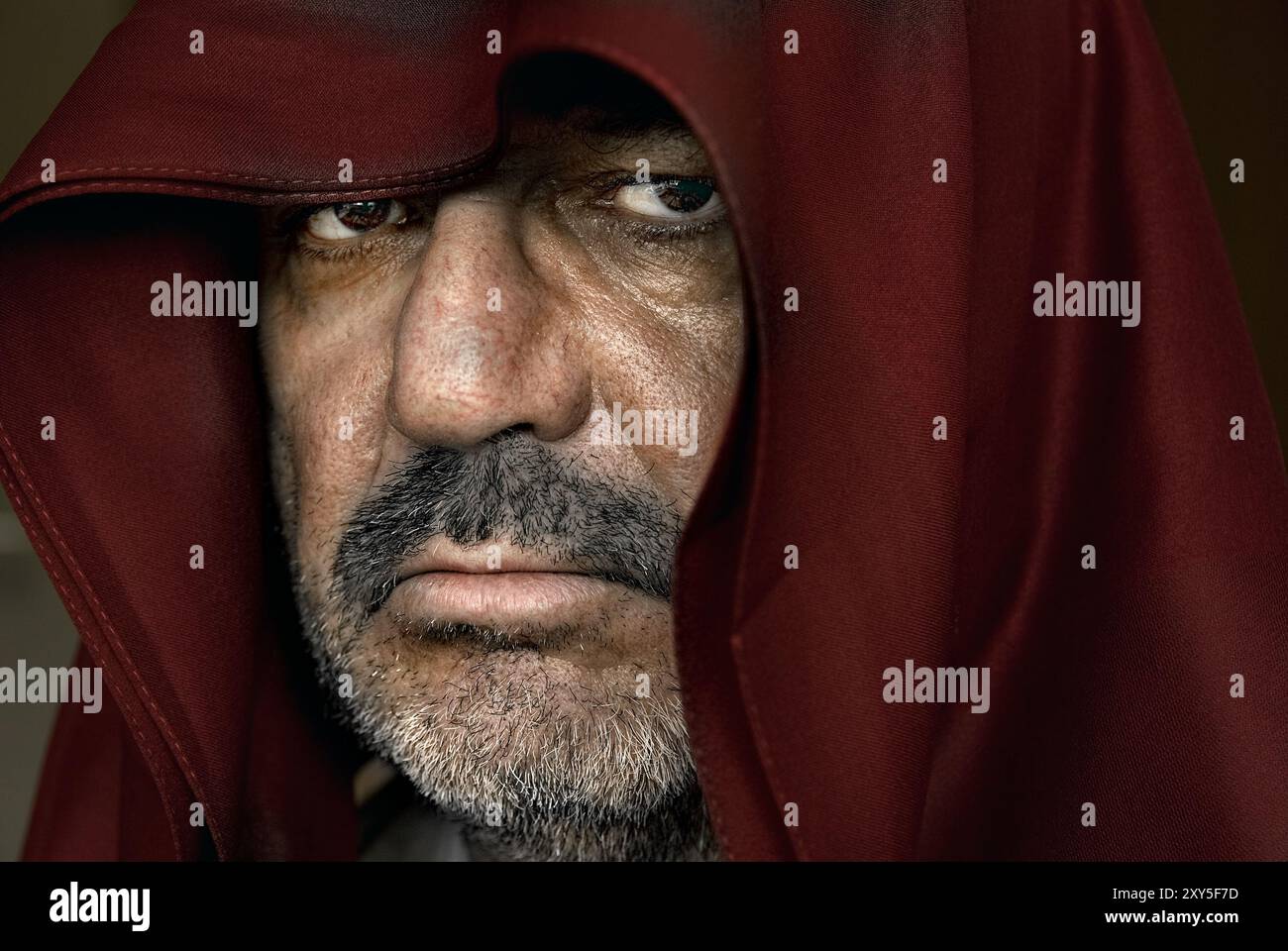 Man hood over head in hi-res stock photography and images - Alamy