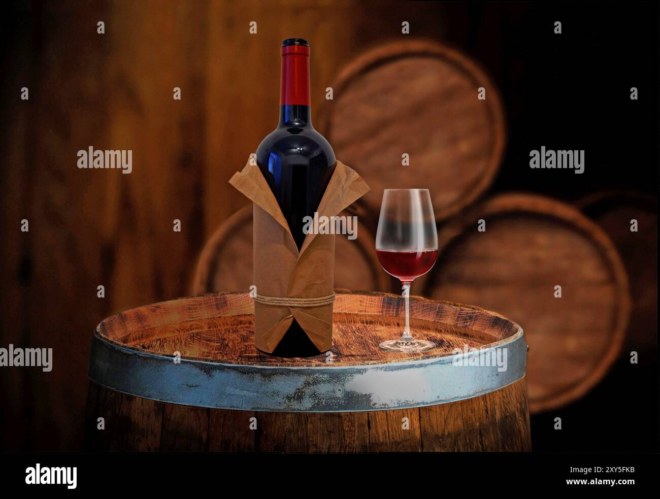 Wine tasting in a winery Stock Photo - Alamy
