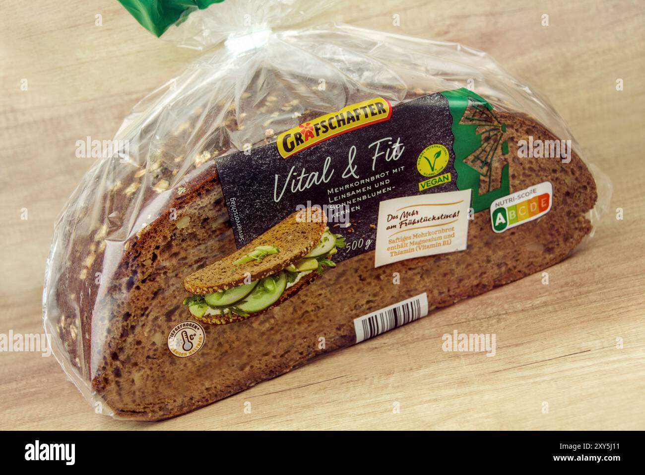 Brot Vital und Fit von Grafschafter Mehrkornbrot vegan Nutri-Score A ... Brot Vital und Fit von Grafschafter Mehrkornbrot vegan Nutri-Score A ...