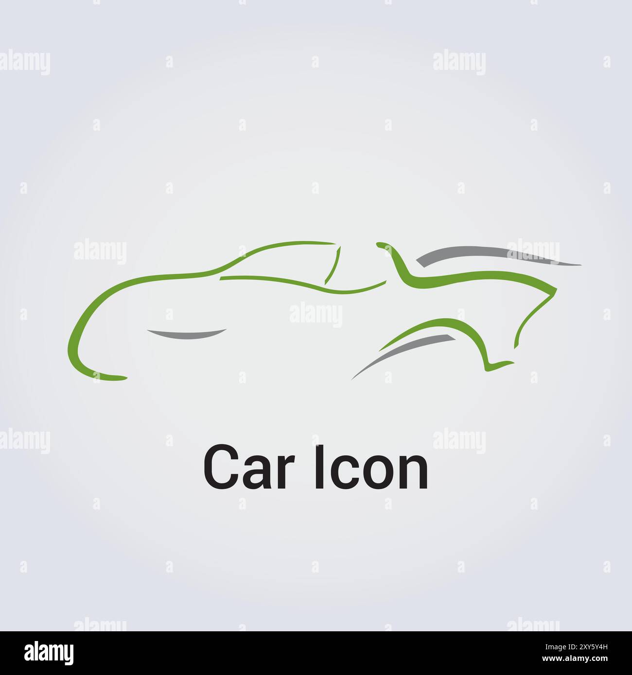 Car Vehicle Icon Illustration Drawing Vector - Dynamic silhouette ...