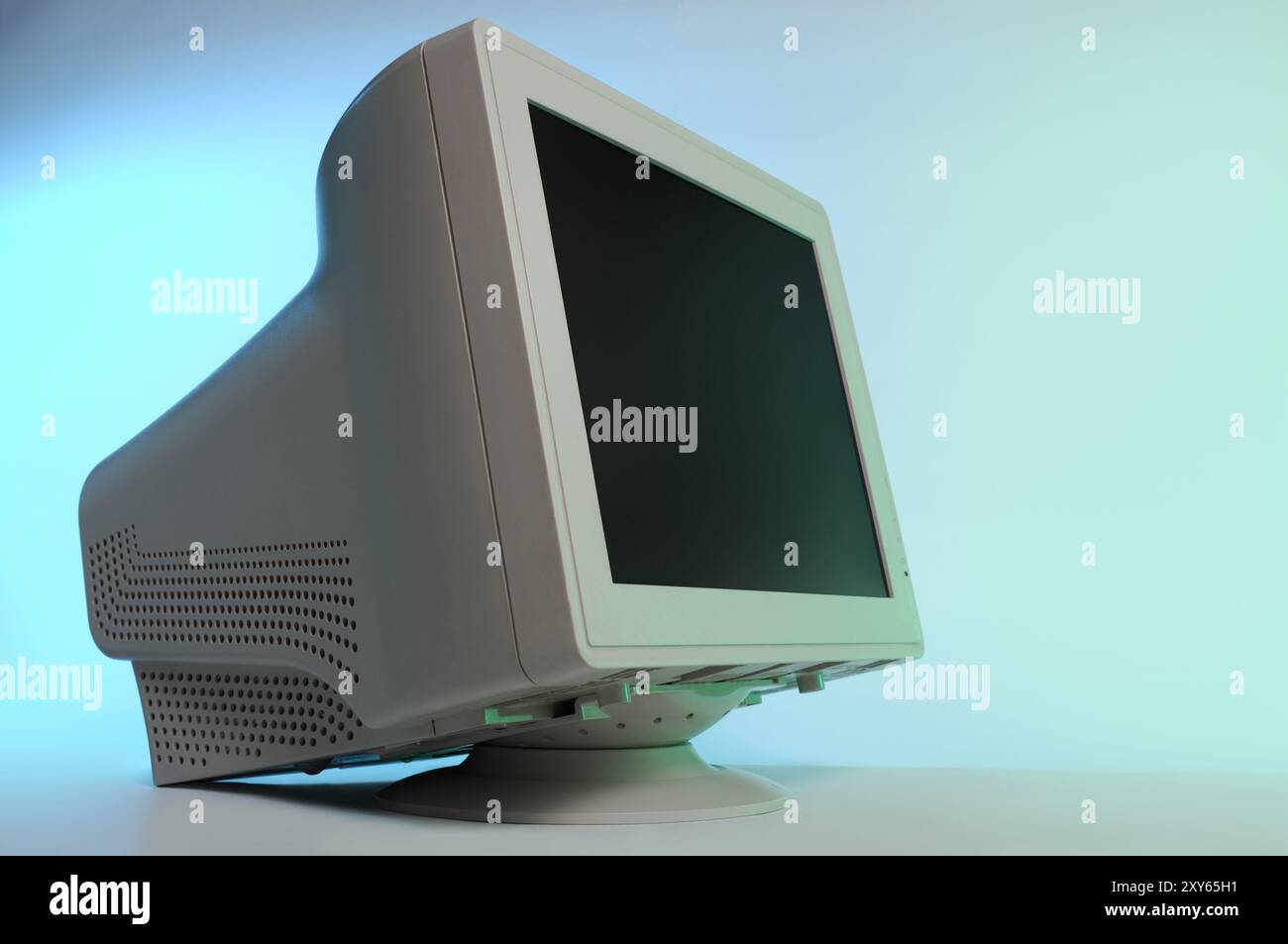 Green blue screen on side hi-res stock photography and images - Alamy