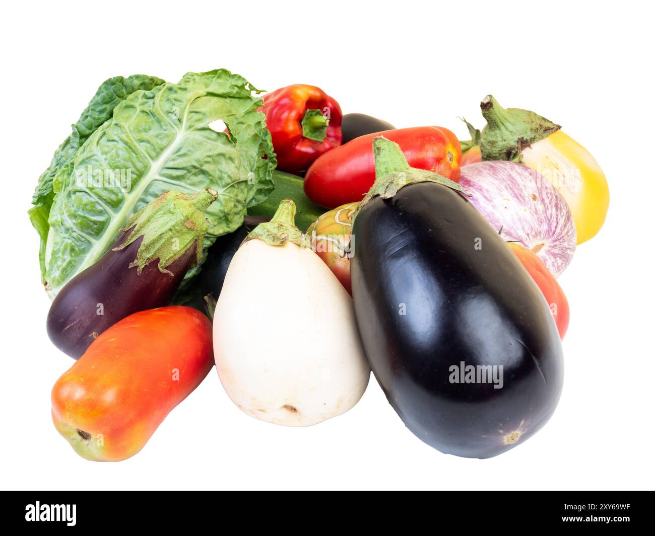 Pile of vegetables isolated hi-res stock photography and images - Alamy