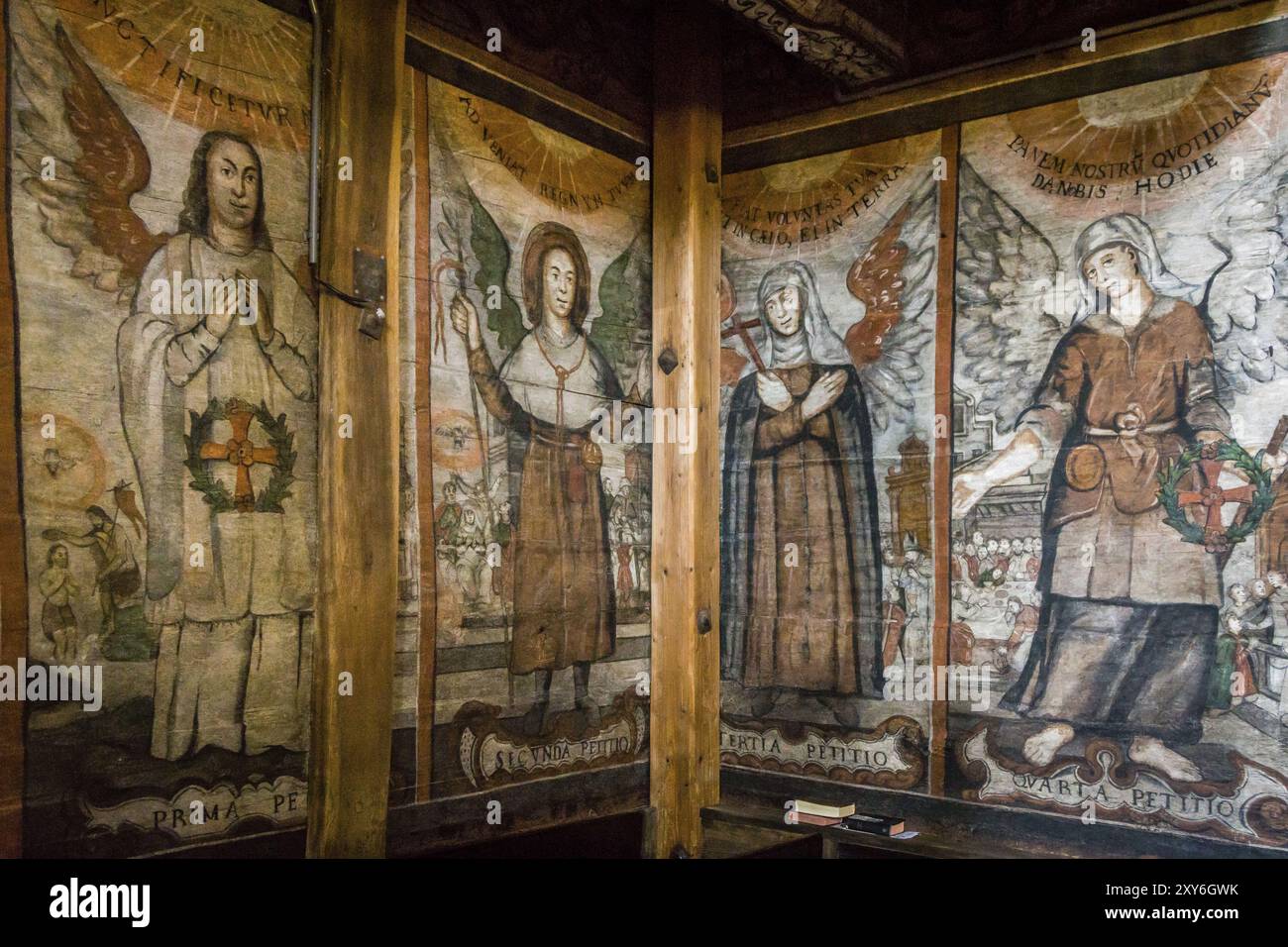 Murals, historical paintings of the sixteenth and seventeenth centuries ...