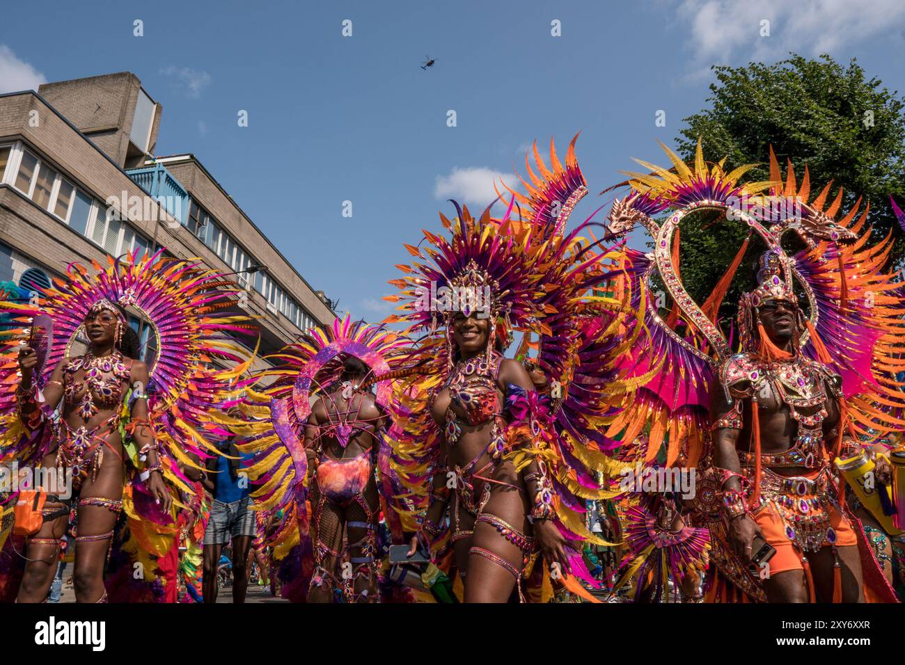 Notting Hill Carnival in London Monday 26th August 2024, fancy dress ...