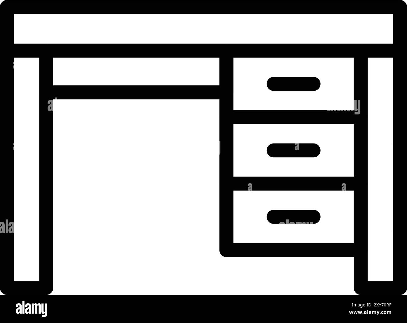 Desk 1 vector vectors Stock Vector Images - Alamy