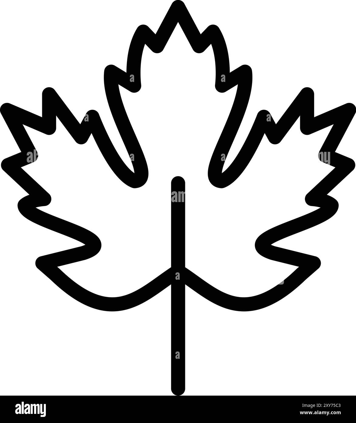 Maple Vector Icon Design Illustration Stock Vector Image & Art - Alamy