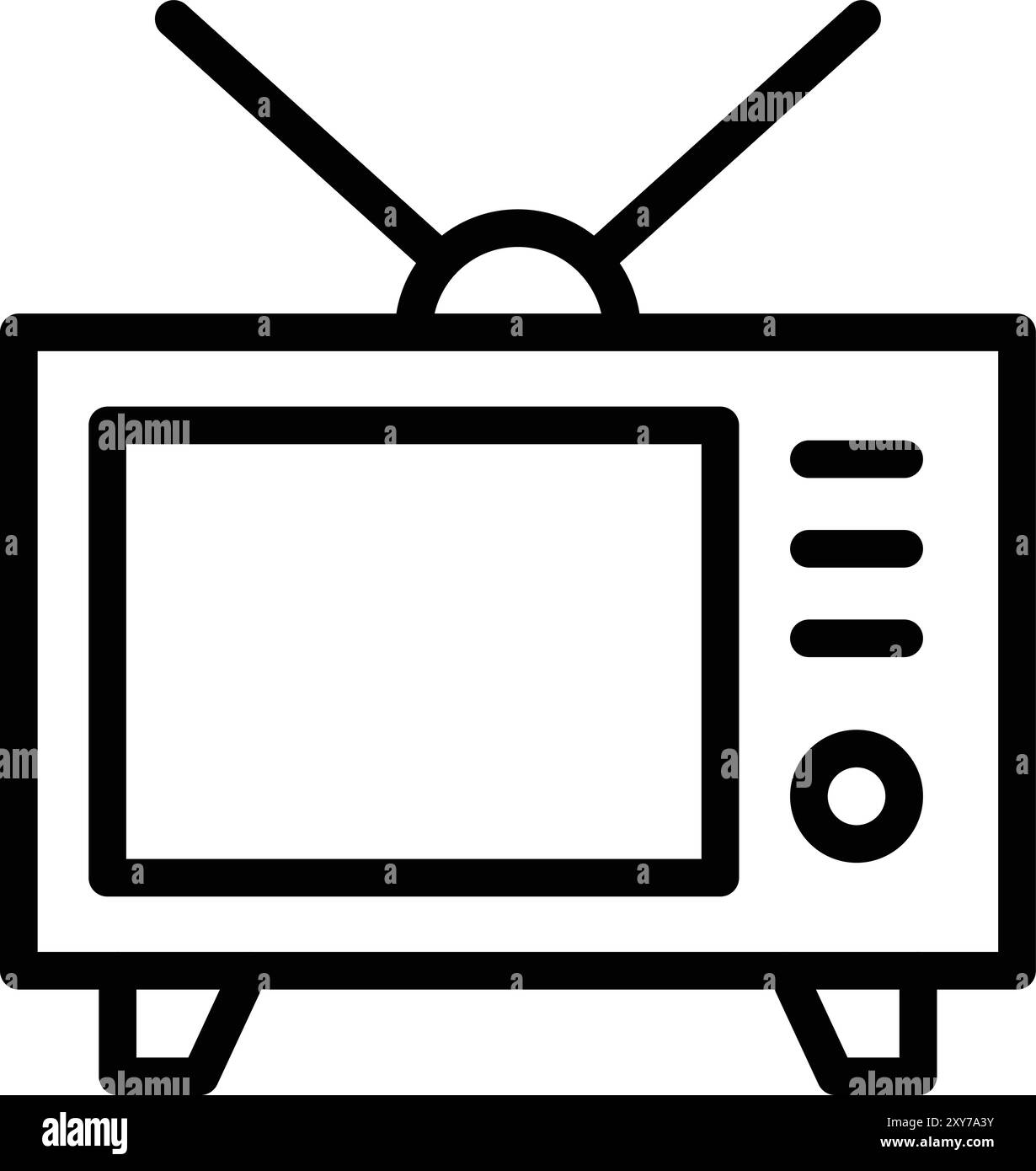 Television Vector Icon Design Illustration Stock Vector Image & Art - Alamy