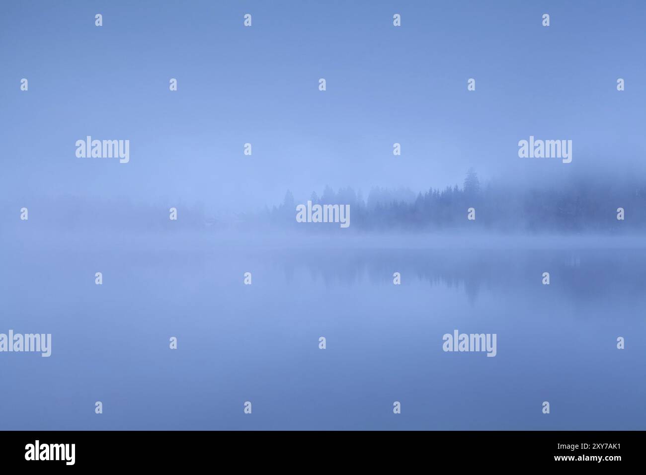 Dense fog over mountainous hi-res stock photography and images - Alamy