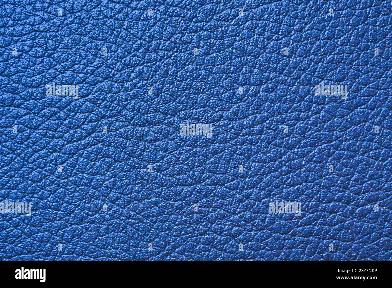 Luxury blue leather texture surface background Stock Photo