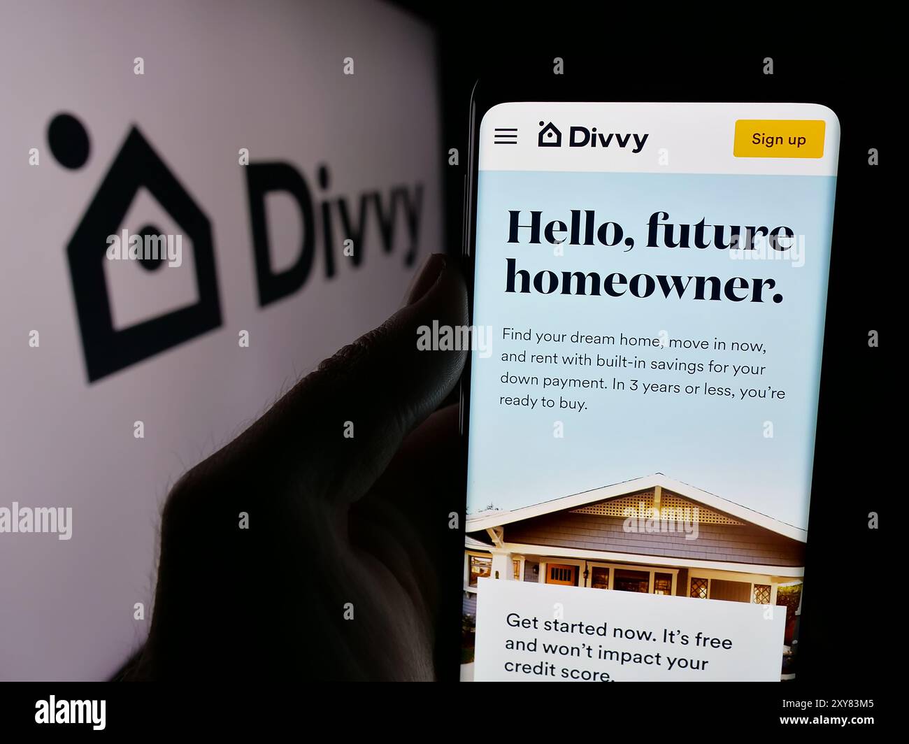 Divvy homes logo hires stock photography and images Alamy