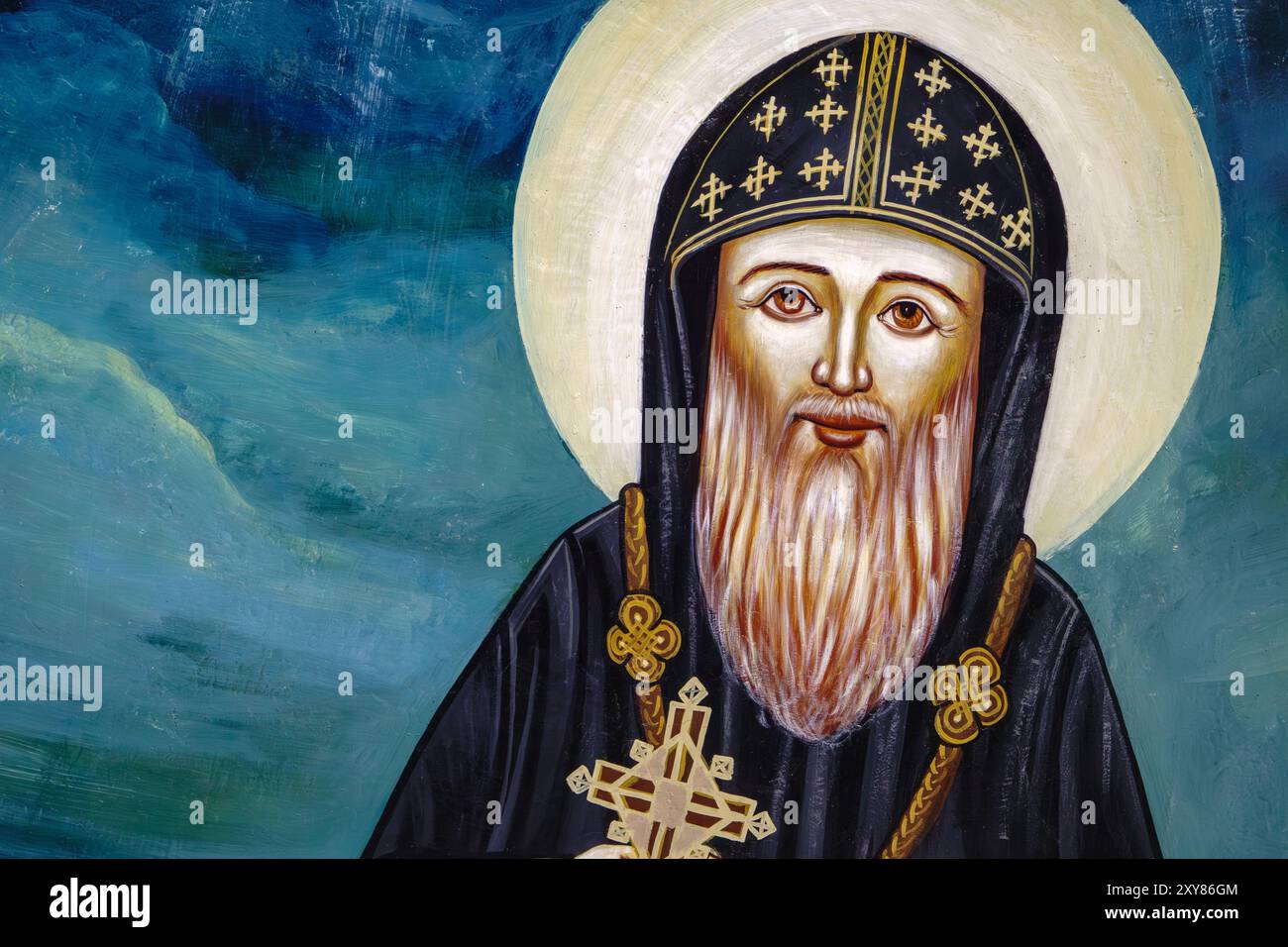 Pope shenouda hi-res stock photography and images - Alamy