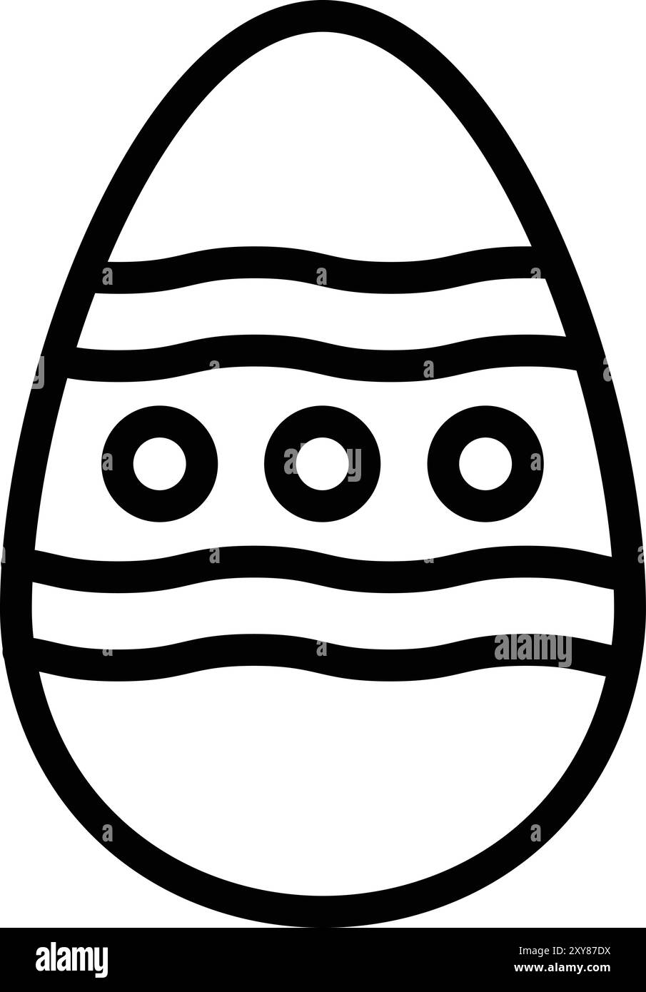 Egg design clipart Black and White Stock Photos & Images - Alamy
