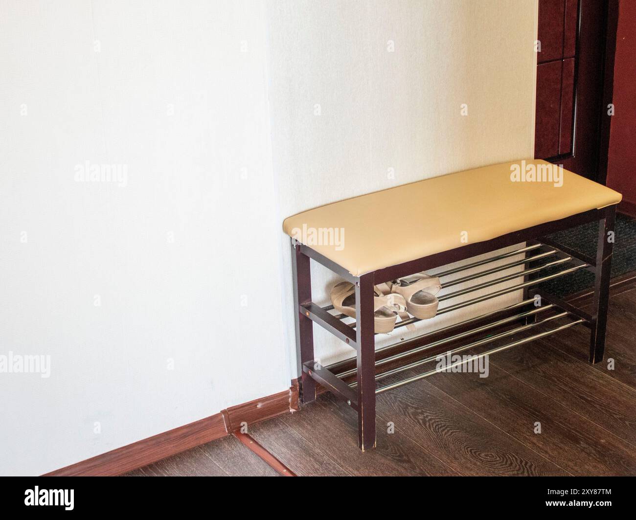 Black shoe rack hi-res stock photography and images - Alamy
