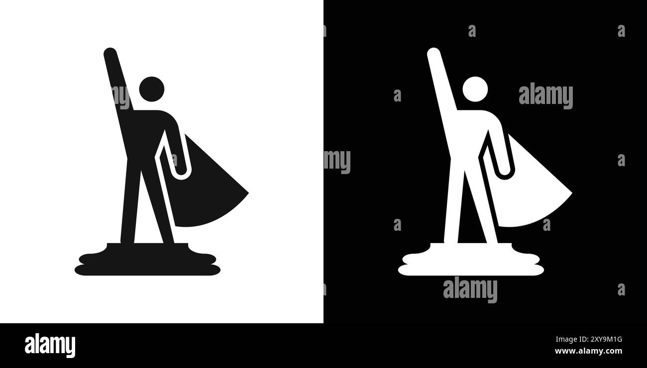 startup icon logo sign vector outline in black and white color Stock ...