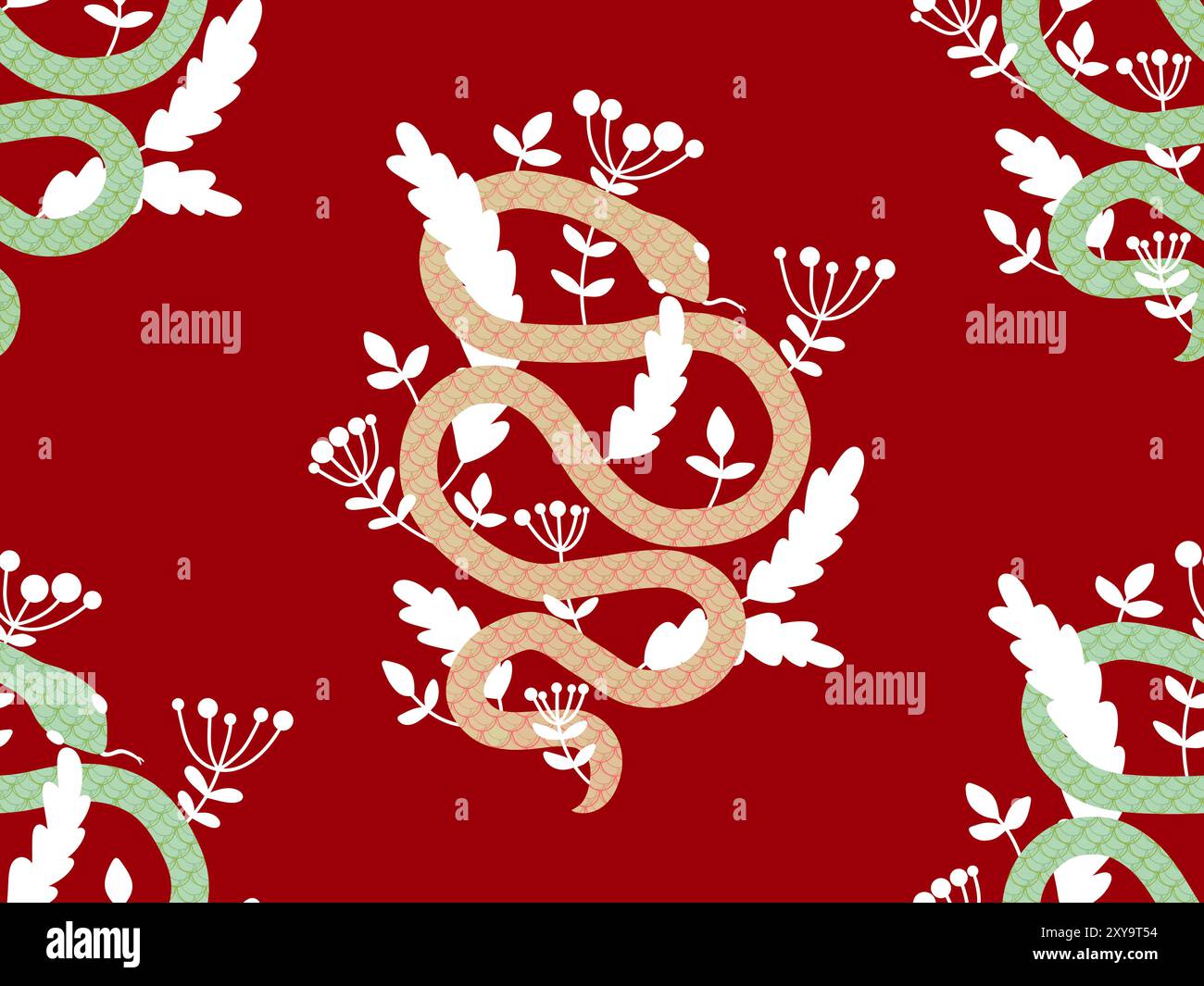 Wrapping Snake Design Summer cartoon animals seamless snake pattern for wrapping paper and ...