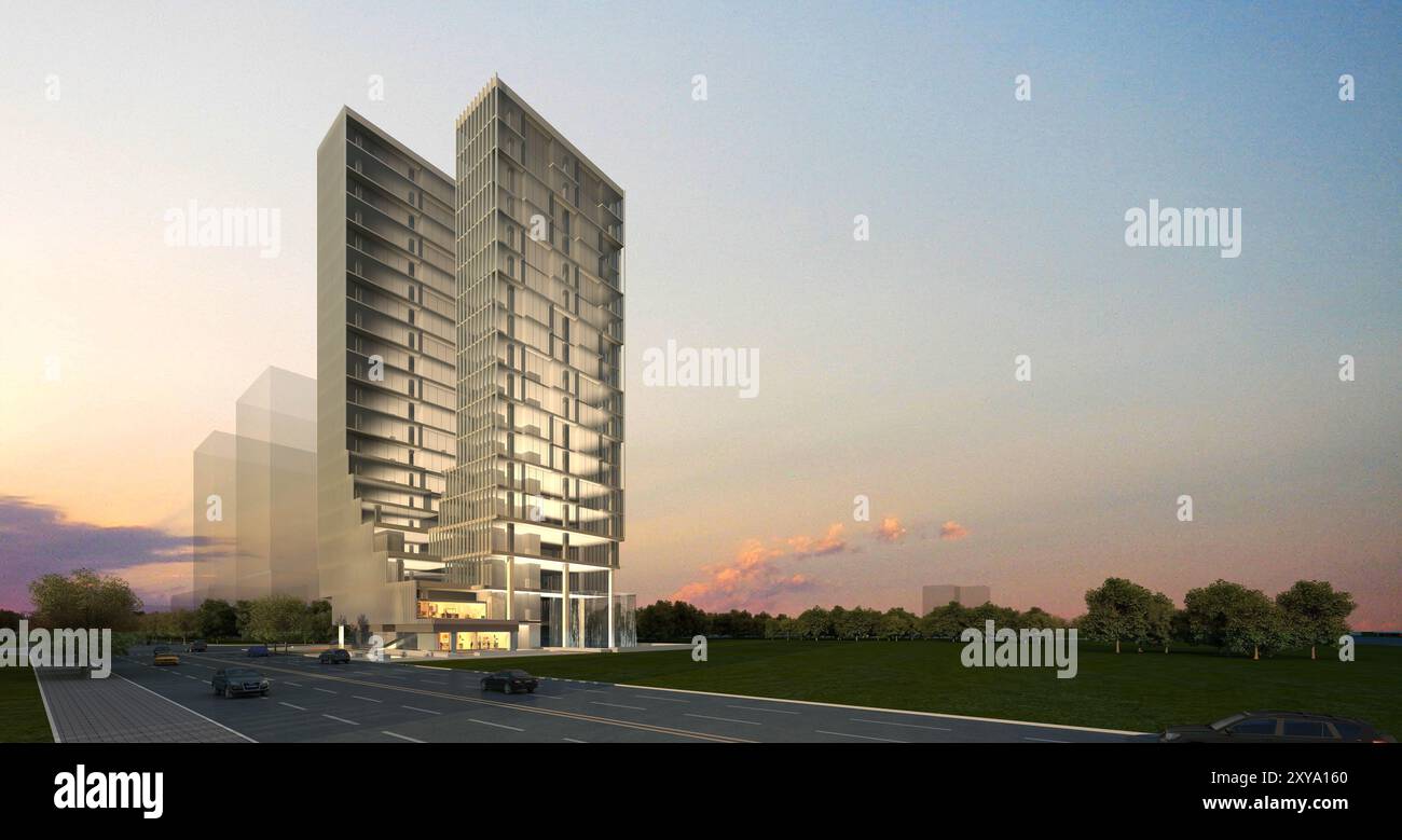 Architectural rendering showcases hi-res stock photography and images ...