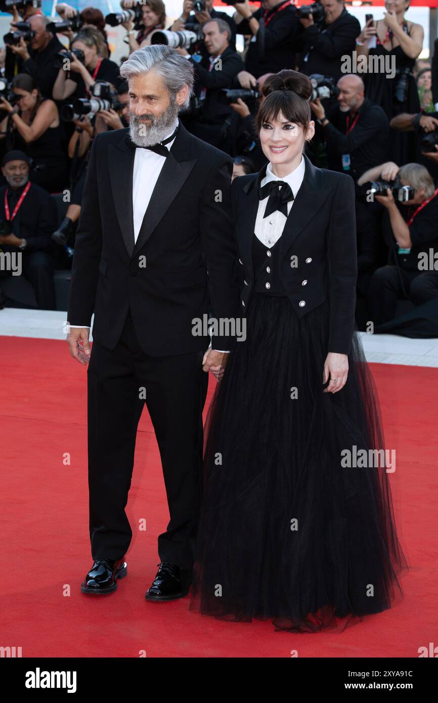 Venice, Italy. 28th Aug, 2024. VENICE, ITALY. August 28, 2024 Winona