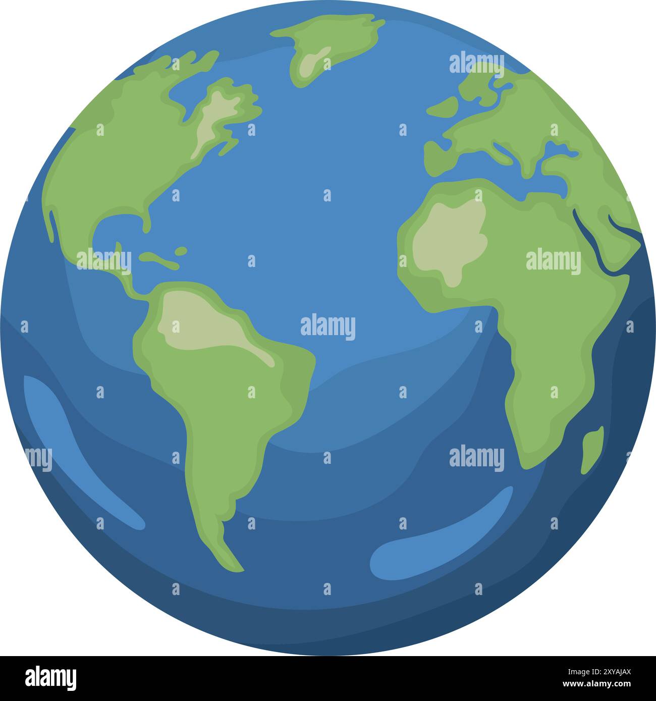 planet earth icon on white background Stock Vector Image & Art - Alamy