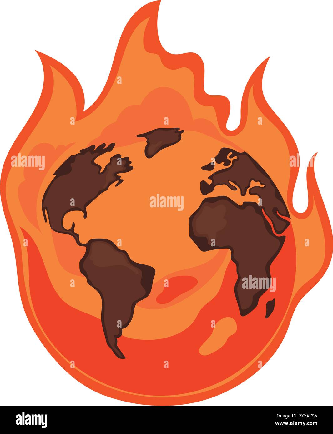 global warming record temperatures Stock Vector Image & Art - Alamy