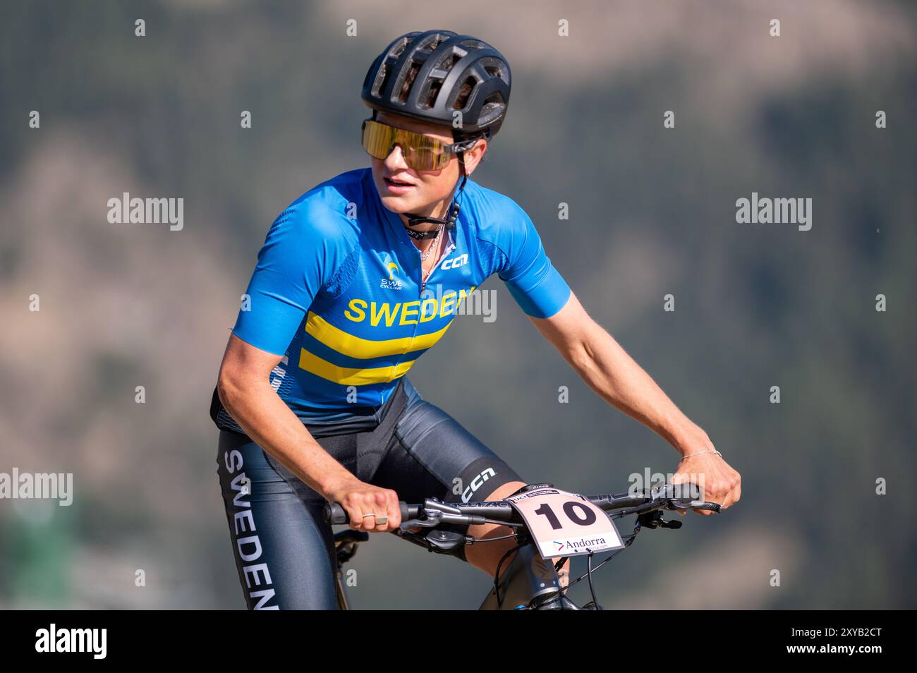 Pal Arinsal, Andorra August 28 2024 Jenny Rissveds of Sweden in the
