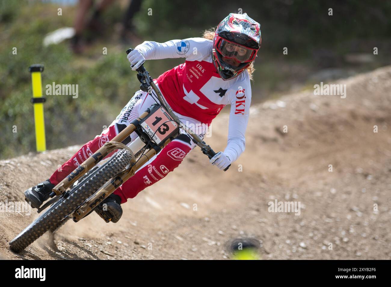 Pal Arinsal, Andorra August 28 2024 Camille Balanche of SWITZERLAND