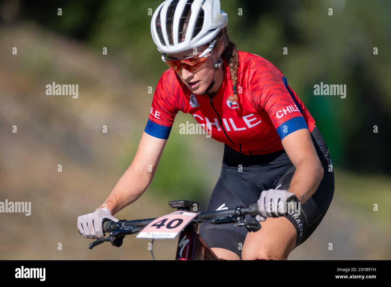 Pal Arinsal, Andorra August 28 2024 Catalina Vidaurre of Chile in