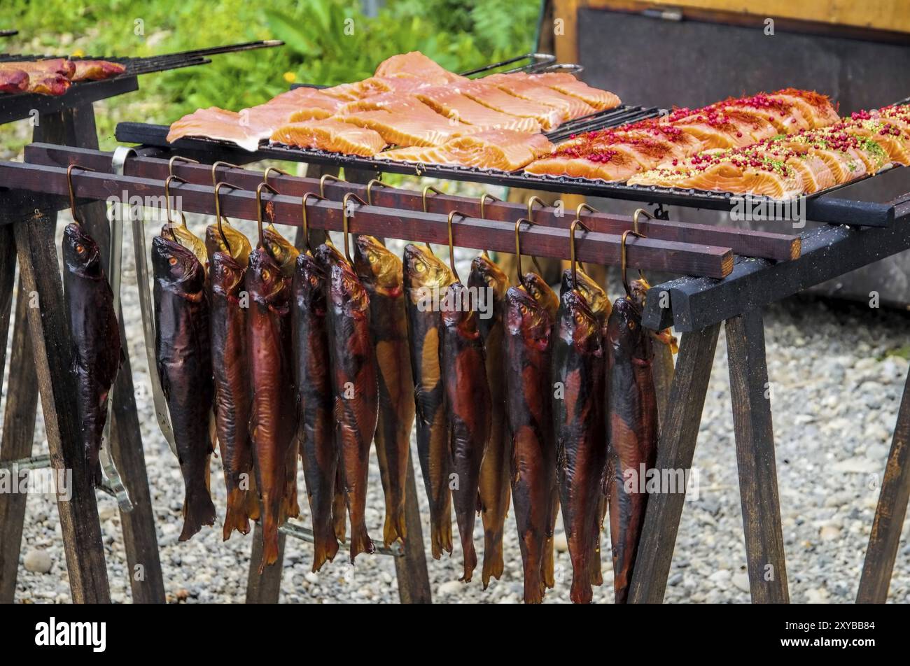 Smoked fish 10 Stock Photo - Alamy