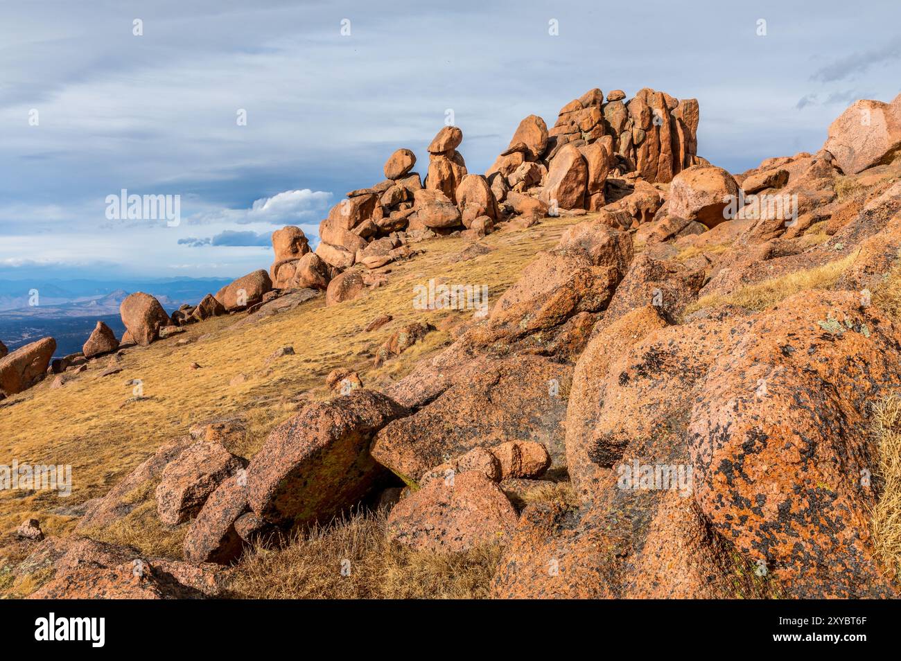 Peak Ropics Rocks Pikes peak panorama hi-res stock photography and images - Alamy