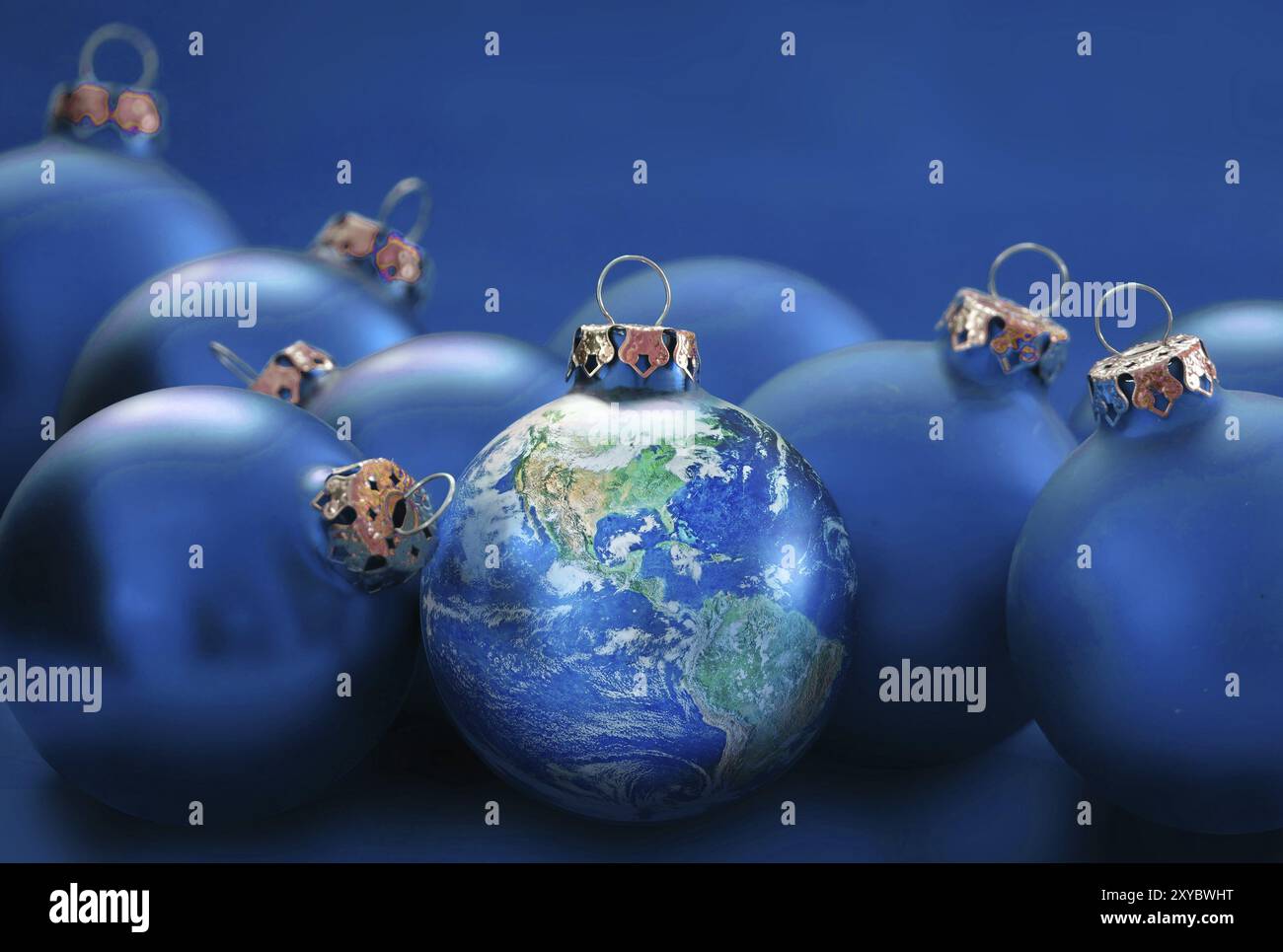 Group christmas baubles cut out hi-res stock photography and images - Alamy