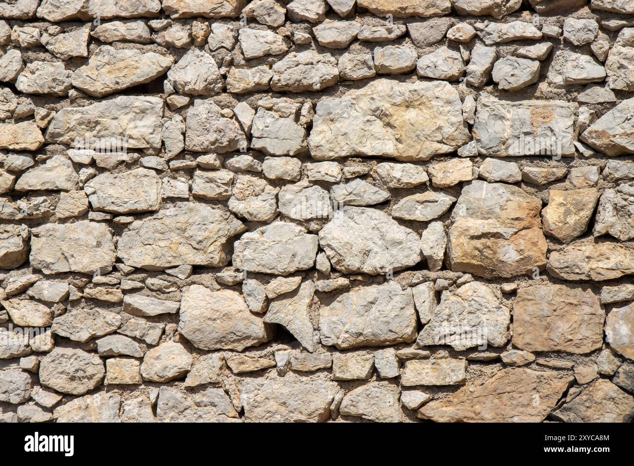 An old yellow brick wall brick texture Stock Photo