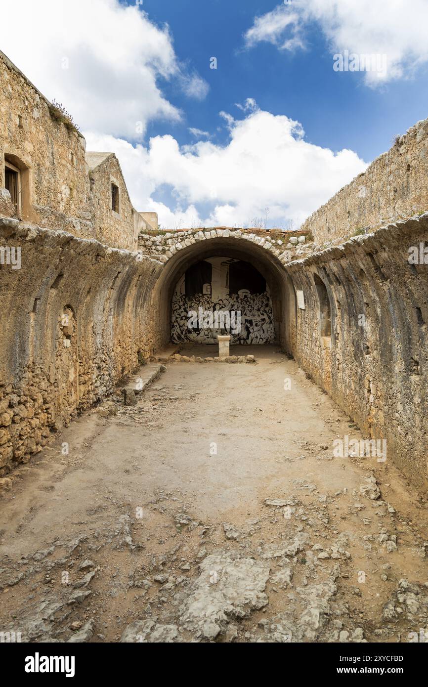 Arkadi Monastery, Crete Stock Photo - Alamy