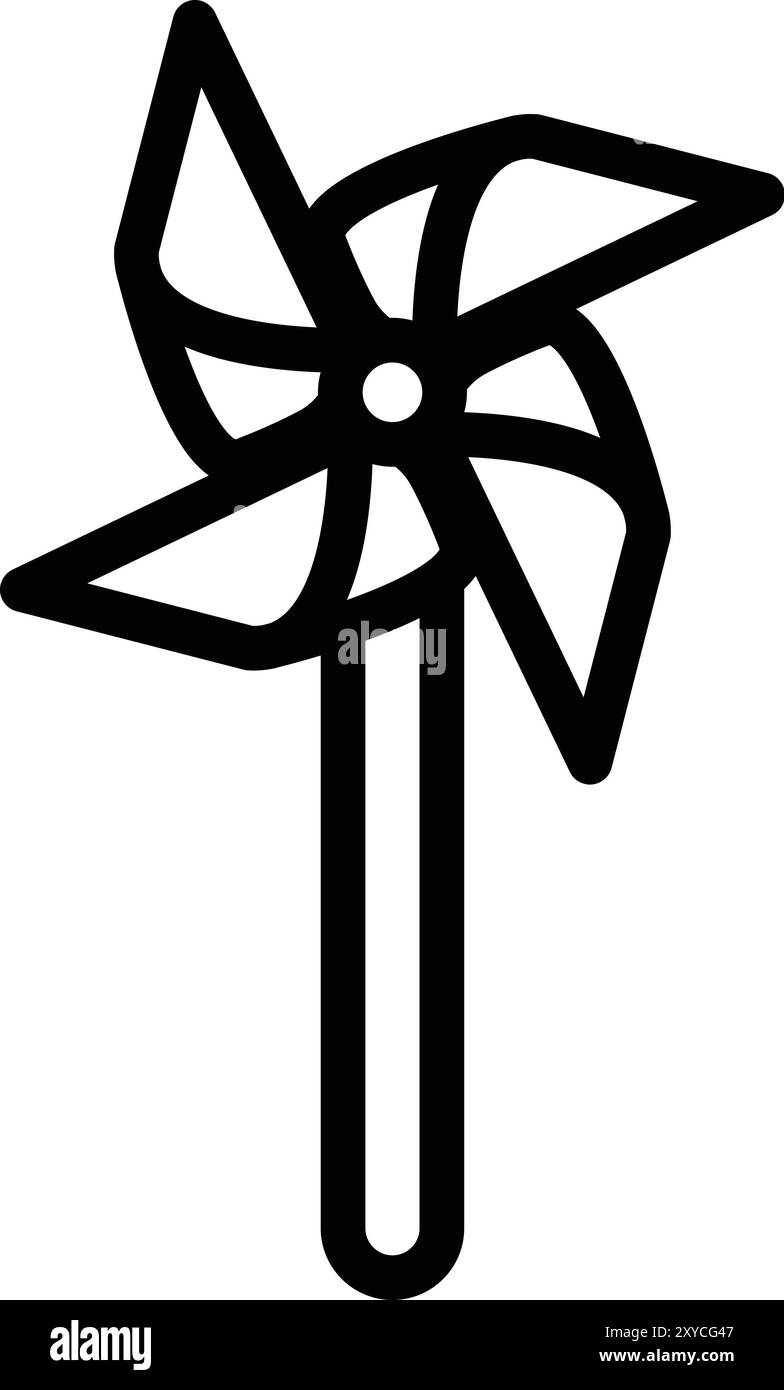 Pinwheel clipart Black and White Stock Photos & Images - Alamy