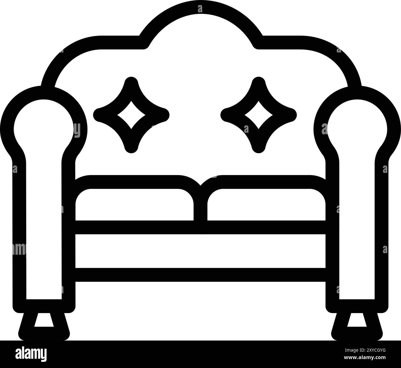 Sofa clipart hi-res stock photography and images - Alamy