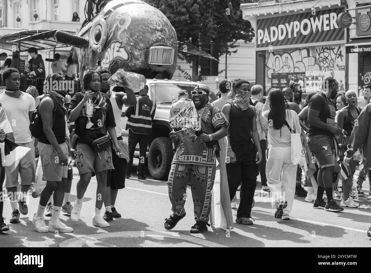 Notting hill carnival police 2024 hires stock photography and images