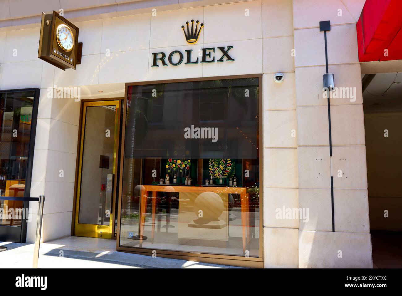 Rolex La Rodeo Drive Rolex beverly hills hi-res stock photography and images - Alamy