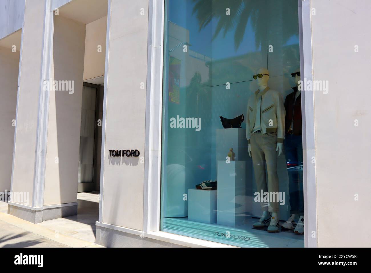 Tom Ford Rodeo Drive Store Tom ford logo hi-res stock photography and images - Alamy