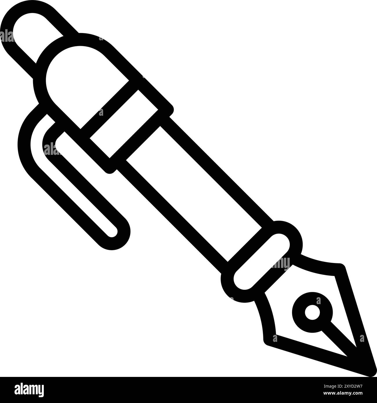 Pen Vector Icon Design Illustration Stock Vector Image & Art - Alamy