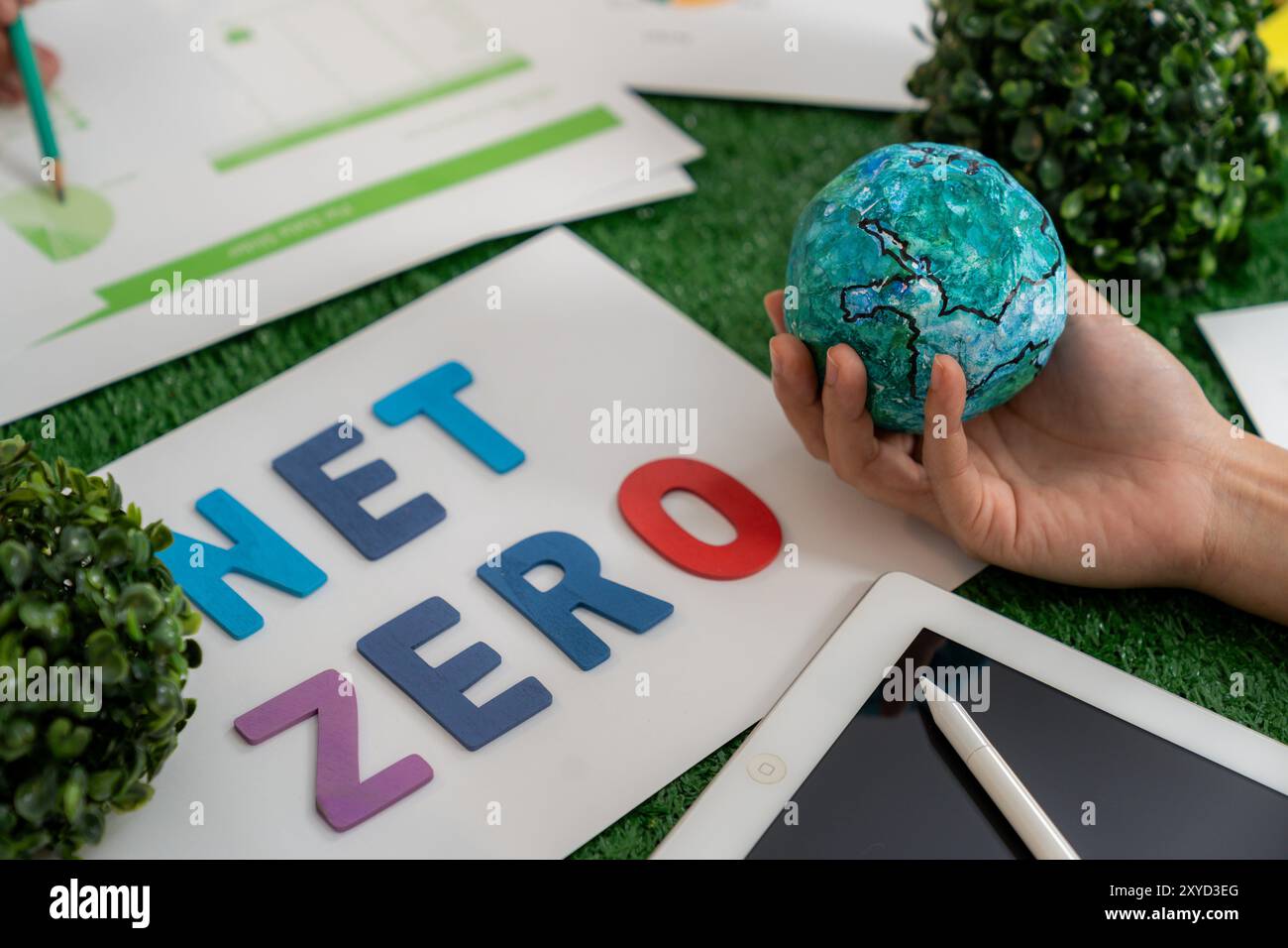 Net zero and carbon neutral concept Stock Photo - Alamy