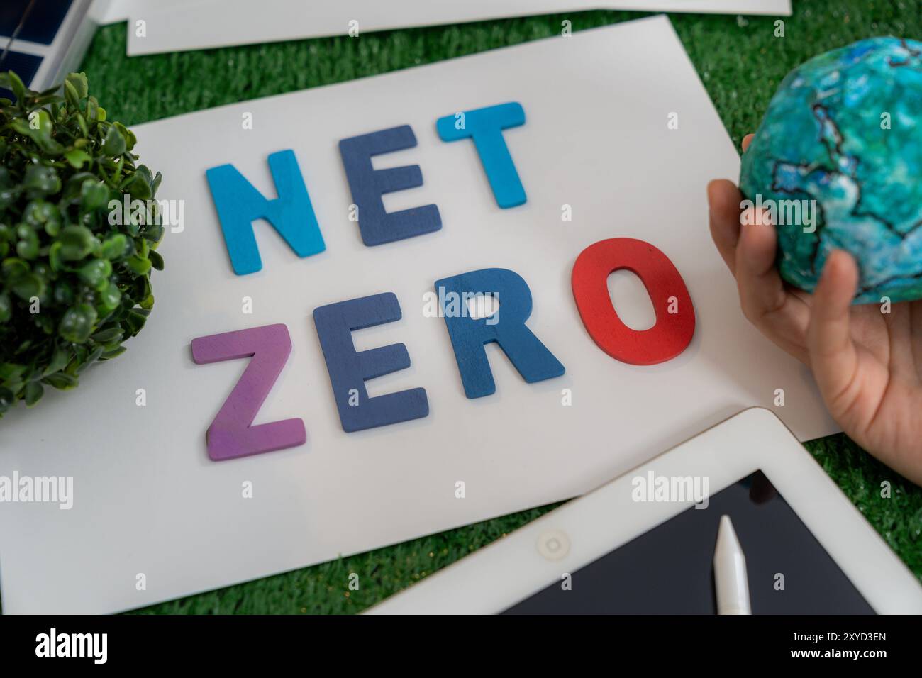 Net zero and carbon neutral concept Stock Photo - Alamy