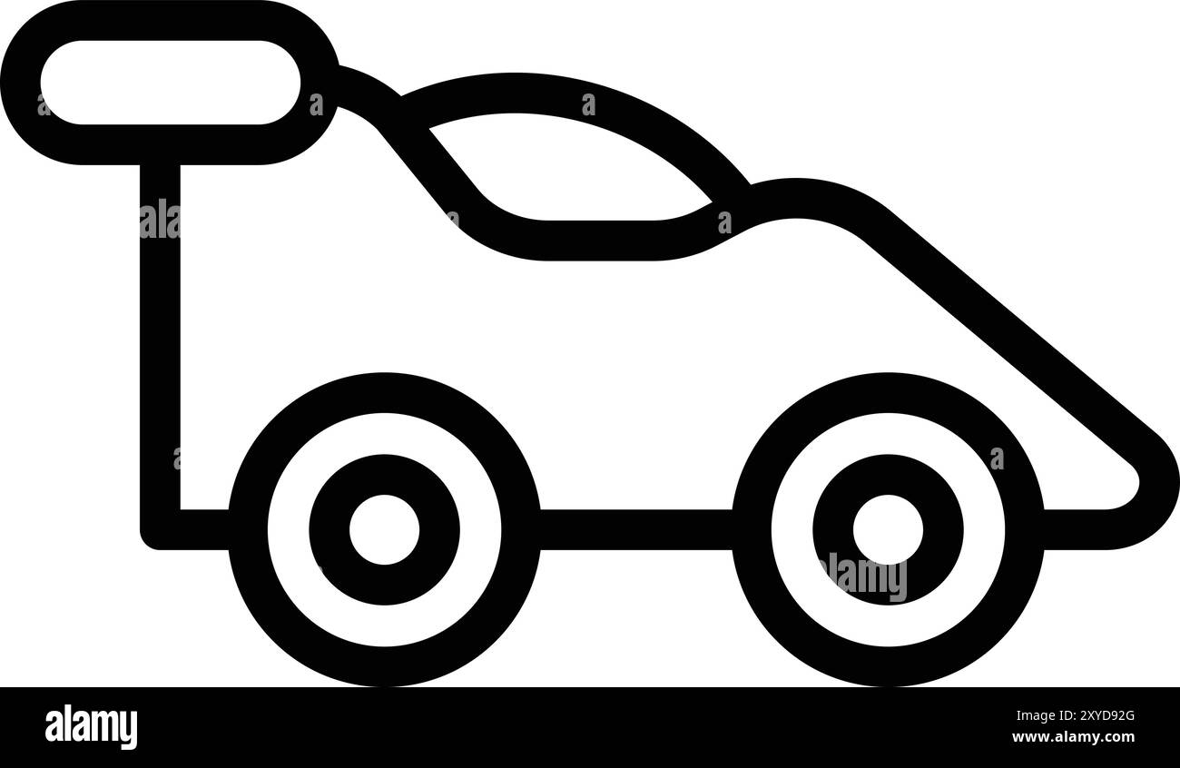 Car Vector Icon Design Illustration Stock Vector