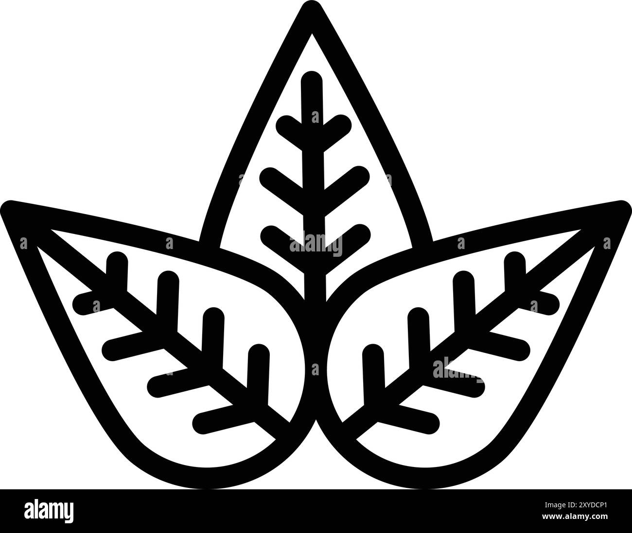 55 leaves Stock Vector Images - Alamy